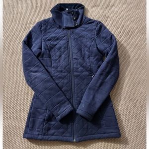The North Face Womens Navy Blue Fleece Full Zip Jacket Size Xsmall‎